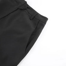 Load image into Gallery viewer, Black Loose Long Skirts Women A-Line Zip Skirts Ladies Elegant Summer Skirts Female With Pocket Ankle-Length Skirts

