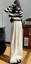 Load image into Gallery viewer, Women's Pants Autumn Winter Corduroy High Waist Wide Leg Pants for Women Casual Trousers Female Straight Pants Women Clothes New
