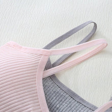 Load image into Gallery viewer, 1PC Cotton Teenagers Girls Training Bras Solid Developmental Girls Sports Bras Soft Brassiere Kids Tank Tops Children Underwears

