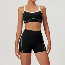 Load image into Gallery viewer, Yoga Set Women Sport Bra Gym Workout Legging High Waist Wide Flare Pant Fitness Sports Shorts Active Wear Suit
