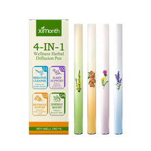 Load image into Gallery viewer, Herbal Diffuser with Mullein/Thyme/Mints Guarana/Green Tea Natural Energy Boost Clear Breathing Support for All Ages

