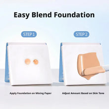 Load image into Gallery viewer, Makeup Mixing Paper,Disposable  Foundation Makeup Palette For Nail Art Eye Shadow Pigment Blending,Makeup Palette Mixing Tray

