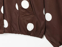 Load image into Gallery viewer, Women's Jackets Fashion Polka Dot Jacket Autumn Women Long Sleeve Loose Jackets Coats Streetwear Female Outerwear Tops
