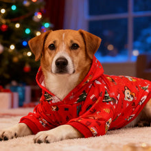 Load image into Gallery viewer, Festive Pet Christmas Holiday Hoodie
