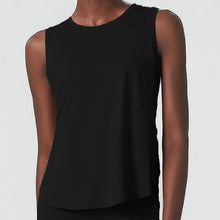 Load image into Gallery viewer, Yoga Sport Top Women Gym T Shirt Workout Clothing Wear Loose Cover Hip Shirt Quick Dry Vest Cropped Blouse Cool Tank Tops
