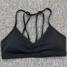 Load image into Gallery viewer, New Sports Bra Women Gym Yoga Sport Bra Bralette Mujer Brassiere Sport FemWhite Blue Navy Workout Top Red Pink
