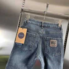 Load image into Gallery viewer, Thick Jeans Men's Slim Fit Spring Autumn Winter Casual Long Pants Cotton Stretch Denim mid Waist Zipper Closure Wear Resistant
