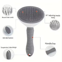 Load image into Gallery viewer, Pet Dog Brush Cat Comb Self Cleaning Pet Hair Remover Brush For Dogs Cats Grooming Tools Pets Dematting Comb Dogs Accessories
