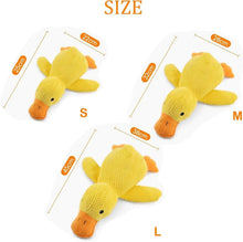 Load image into Gallery viewer, Duck Dog Toy Plush Chew Resistant Durable Dog Toy with Quacking Sound Teeth Grinding Relief Soft Companion for Small Large Dog
