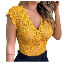 Load image into Gallery viewer, New Tanks For Women Summer Women Lace Sexy Camisole V Neck Tank Top Underwear Vest Candy Color Bralette Female Lace Underwears
