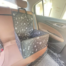 Load image into Gallery viewer, CAWAYI KENNEL Pet Dog Carrier Car Seat Cover Carry Cat Puppy Bag Car Travel Folding Hammock Waterproof Dogs Basket Pet Carriers

