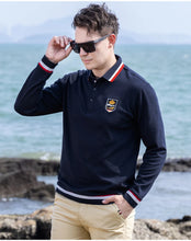 Load image into Gallery viewer, Thick Cotton Embroidered Polo Shirt
