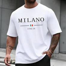 Load image into Gallery viewer, Men's Tracksuit Short Sleeve Top and Sports Shorts 2026 Summer Italy Fashion T-shirt Outfit Home Outdoor Daily Casual Sportswear
