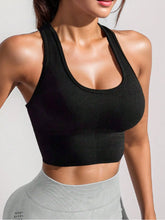 Load image into Gallery viewer, Sports Bras Workout Training Brassiere Seamless Removable Padding Bralette Summer Gym Crop Tops Outdoor Casual
