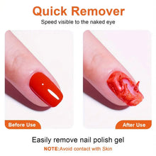 Load image into Gallery viewer, Nail Polish Gel Remover Set,2-5 Minutes Quick Remover Polish,With Gel Nail Polish Remover ,Nail  Latex Tape,For Nail Salon Care
