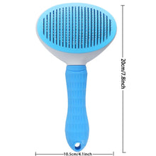 Load image into Gallery viewer, Dog Grooming Brush with Easy Clean Button, Pet Massage Comb for Effective Detangling and Hair Removal, Suitable for Dogs
