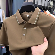 Load image into Gallery viewer, Turn Down Collar Summer Polo
