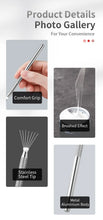 Load image into Gallery viewer, Nail Art Wire Drawing Tool Multifunctional Seven-pin Pen Texture Brush Tools DIY Nail Brush Bendable Feather Pin Painting Lines
