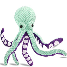 Load image into Gallery viewer, Dog pet plush octopus toy interactive sound anti-demolition home large and small dog boredom companion toy
