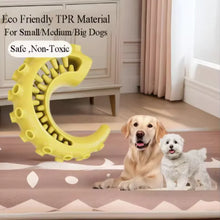 Load image into Gallery viewer, Dog Teething Toy Chew Stick Bite Resistant Fun Leak Proof Food Toy Pet Teether Cleaner Stick
