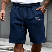Load image into Gallery viewer, Men's Tracksuit Short Sleeve Top and Sports Shorts 2026 Summer Italy Fashion T-shirt Outfit Home Outdoor Daily Casual Sportswear
