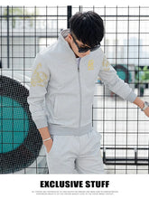 Load image into Gallery viewer, Plus Size 5XL 6XL Men's Tracksuit Autumn Clothes Sportswear Two Piece Set Men Jacket Sweatpants Male Sweatsuit Sports Suits Sets
