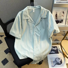 Load image into Gallery viewer, Minimal Casual White Shirt Men
