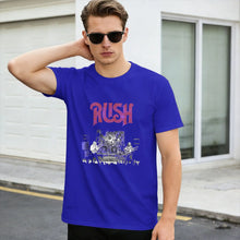Load image into Gallery viewer, Men T Shirt Rush Band T Shirts Trendy Cool  Summer Tees Awesome Pure Cotton Clothing Birthday Gift,
