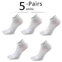 Load image into Gallery viewer, Five Toe No Show Socks
