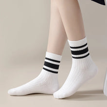 Load image into Gallery viewer, Preppy Stripe Kids Sock Set
