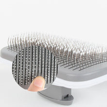 Load image into Gallery viewer, Pet massage comb, fur grooming brush, easily remove shedding undercoat of cats and dogs with one click
