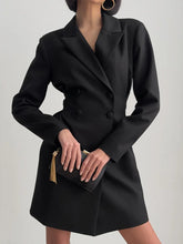 Load image into Gallery viewer, Elegant Double Breasted Blazer Dress
