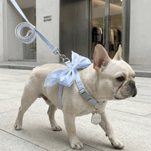 Load image into Gallery viewer, Pet Accessories Adjustable Pet Harness Cute Bow Breathable Dog Chest Strap Escape-Proof Comfort Cat Leash for Dogs Puppy Rabbit
