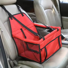 Load image into Gallery viewer, Dog Car Seat Cover Foldable Hammock Pet Harness Cat Bag Basket Stable and Foldable Travel Pet Dog and Cat Safety Car Seat
