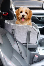 Load image into Gallery viewer, Safe Travel Pet Car Seat with Detachable Armrest Pillow Lift Seat Safety Buckle and Central Control Fo Dogs Cats Pet Supplies
