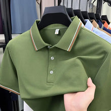 Load image into Gallery viewer, Turn Down Collar Summer Polo

