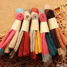 Load image into Gallery viewer, Cozy Patchwork Winter Sock Set
