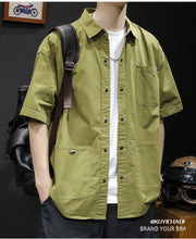 Load image into Gallery viewer, Trendy Casual Zipper Shirt Men
