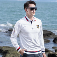 Load image into Gallery viewer, Thick Cotton Embroidered Polo Shirt

