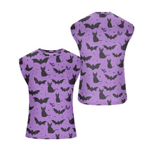 Load image into Gallery viewer, Black Bats Cute Cats Kitty Men Tank Top Gym To Street Sleeveless Bold Color Breathable Training Fit Vest Muscle Fitness Clothing
