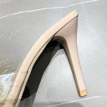 Load image into Gallery viewer, Summer New High Heels Sexy Slippers with Fine Heel Design and Hairy Decoration Cool Slippers with Daily Pointed Points Luxury
