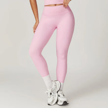 Load image into Gallery viewer, Fitness Leggings High Rise Hip Lift Brushed Soft Material For Ladies Outdoor Elastic Slim Fit Outer Wear Sports Tight Pants
