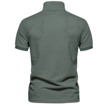 Load image into Gallery viewer, AIOPESON Brand Men's Polo Shirts Cotton Polo Shirts for Men Short Sleeve High Quantity Solid Polo Men New Summer Clothing
