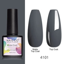 Load image into Gallery viewer, NAILCO 8ml Pink Red Colors Gel Nail Polish Nail Art Varnishes Gel Lacquer Coat LED Nails Manicure Design UV Gel Varnish Soak Off
