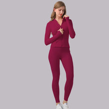 Load image into Gallery viewer, Yoga Pilates Training Set for Women Professional Fit Suitable for Gym, Outdoor Running, and Multi-Scene Workouts
