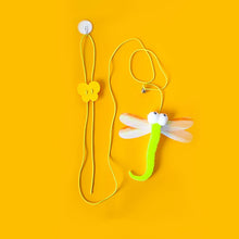 Load image into Gallery viewer, New Type Of Electric Cat Toy with 2 Ropes Smart Hanging Door Auto Swing Feather Toy A Self-entertainment And Cat-teasing Wonder
