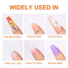 Load image into Gallery viewer, Super Strong Nail Glue For Press On False Nail Tips, Acrylic Fake Nails,Long-lasting Adhesion, Rhinestone Glue With Fast Drying
