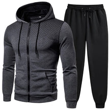 Load image into Gallery viewer, Mens Tracksuits Men's Clothing Men Sets Hoodie Set Zipper Sweatshirt Casual Sport Sweatpants Man Sweat Suit Set Running
