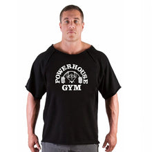 Load image into Gallery viewer, Men's T Shirts Fitness Men Bodybuilding  Shirt Batwing Sleeve Rag shirt Gym Fitness Muscle Running T shirt
