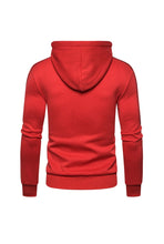 Load image into Gallery viewer, Men's Hoodie Black White Army Green Red Hooded Color Block Fleece Cool Casual Winter Clothing Apparel Hoodies Sweatshirts
